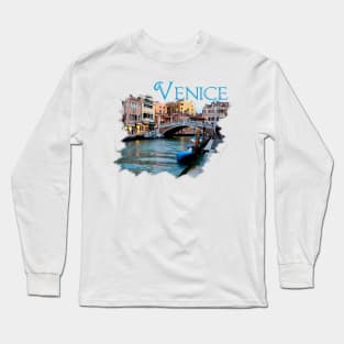 Venice, Italy: Along the Canal Long Sleeve T-Shirt